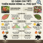 Cây Thiên Ngân Hồng và Cây phú quý?